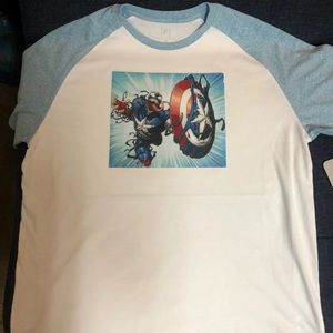 Venom captain America T-shirt